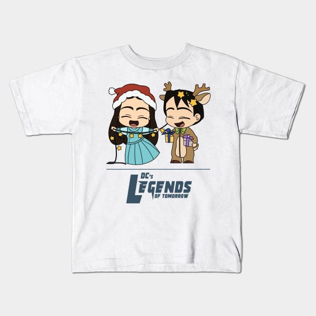 Christmas 2021 - Nora and Ray Kids T-Shirt by RotemChan